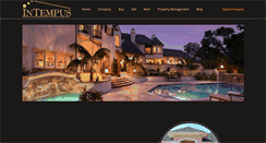 Desktop Screenshot of intempusrealty.com